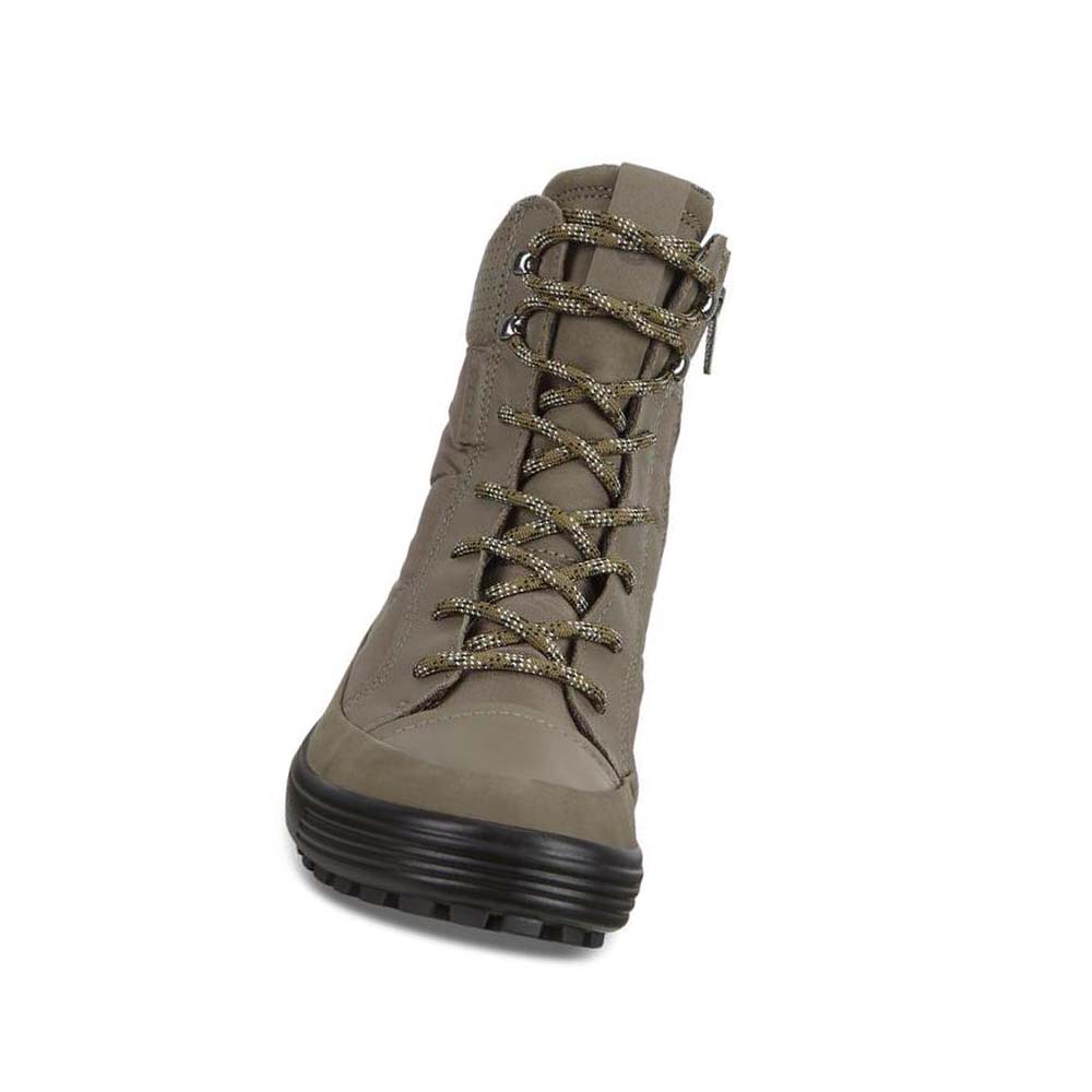 Women's Ecco Soft 7 Tred Boots Grey | Canada 42VRW